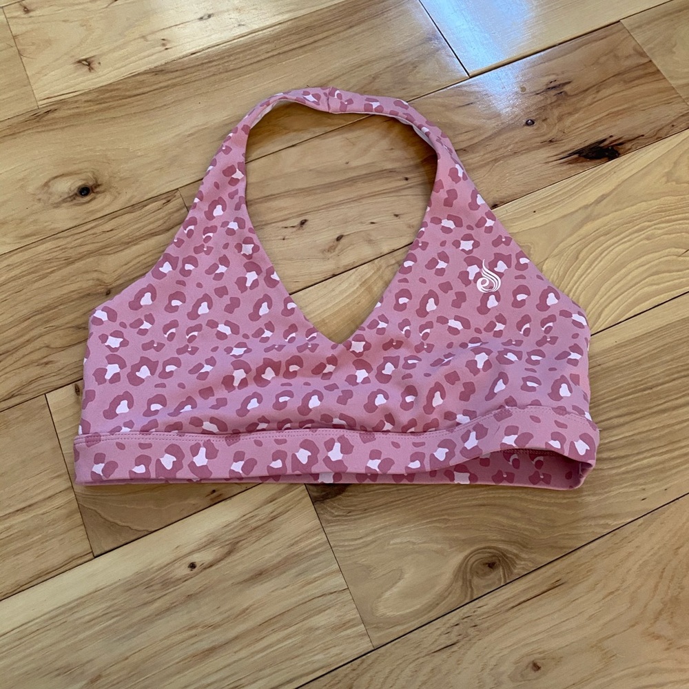 Ryderwear halter sports bra, L